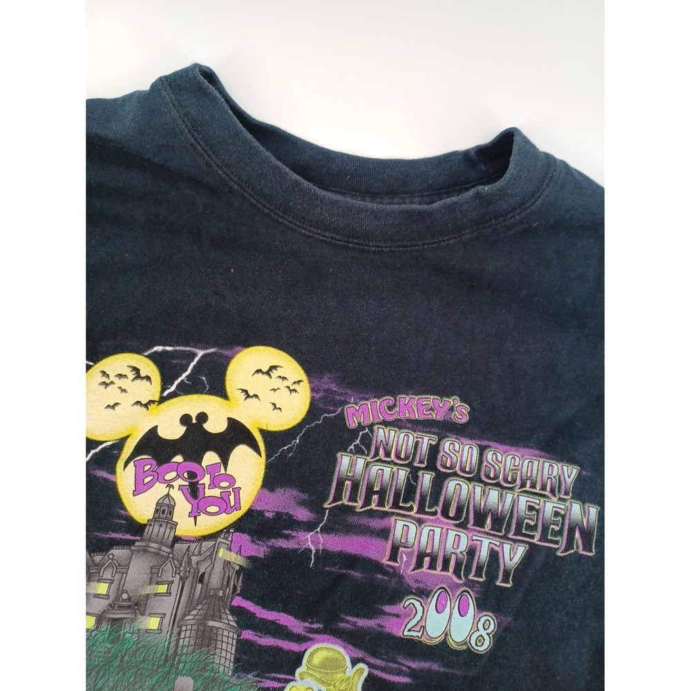 Walt Disney World Mickeys Not So Scary Halloween Party 2008 SS T Shirt